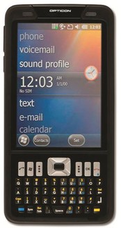 Opticon H-22 Rugged Mobile Computer 2D area imager, IP65, A-GPS, 3.7in, 3060mAh, 3.2MP image