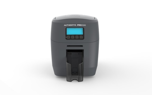 Authentys Pro 600 ID Card Printer with Magnetic Stripe Encoding -  Dual-Sided