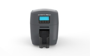 Authentys Pro 600 ID Card Printer with Magnetic Stripe Encoding -  Dual-Sided image
