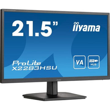 iiyama ProLite XUB22/XB22/B22, 54.6cm (21.5''), Full HD, USB, kit (USB), black