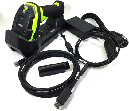 Zebra DS3678-SR Barcode Scanner 2D Standard Range, Bluetooth, FIPS, IP67, Industrial Green, 407g