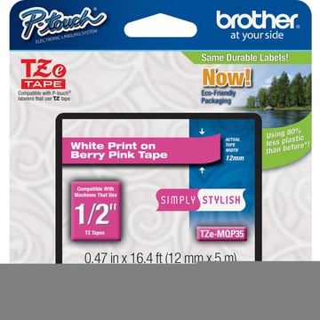 Brother TZEMQP35 Labels