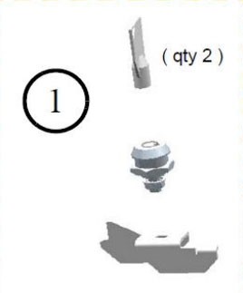 KIT LOCK REPLACEMENT ZXP3