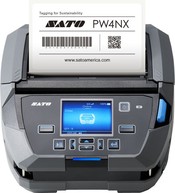 SATO PW4NX Label Printers, Direct Thermal, 203 dpi, USB Bluetooth Wi‑Fi image