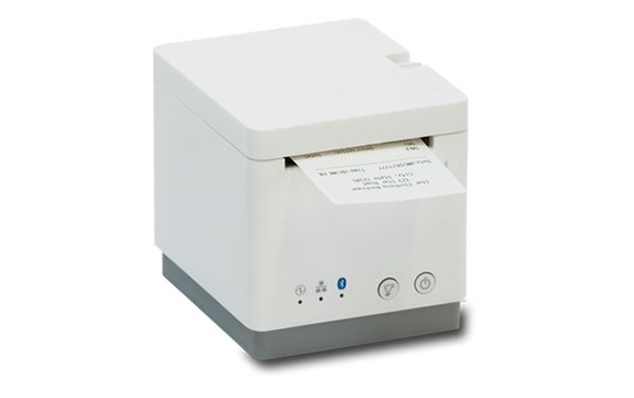 Imprimante de reçus Star Micronics mC-Print2 2 pouces, thermique direct, 100 mm/s, blanche, CloudPRNT, coupe automatique