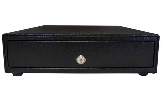 STAR MICRONICS, CASH DRAWER, CD4-1416BK48, CHOICE CASH DRAWER, BLACK, 14WX16D, PRINTER DRIVEN, 4BILL-8COIN, CABLE INCLUDED