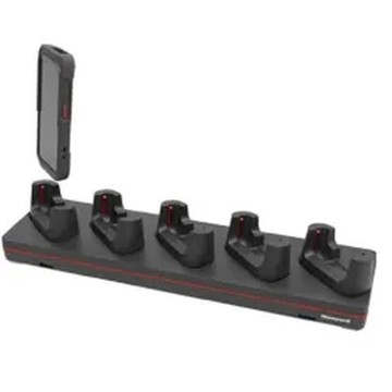 CT30 XP booted 5-bay charging base, Kit includes 5