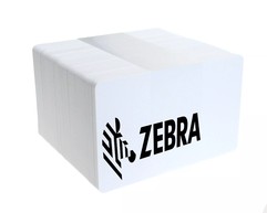 Zebra 104523-116 Blank White 760 Micron PVC Cards (Pack of 500) image