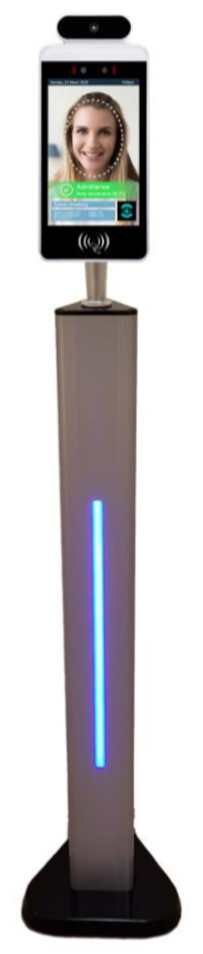 Sistemas de Punto de Venta Barcodes BARCODES-TEMPERATURE-SCREENING-KIOSK-ULCD