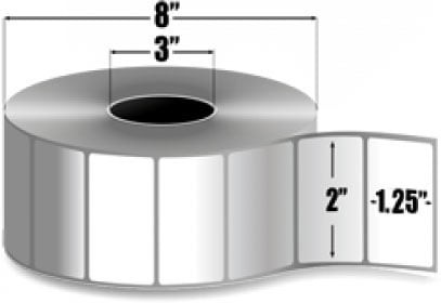 Étiquettes AirTrack AT3200TW-2-125-4270-3-R
