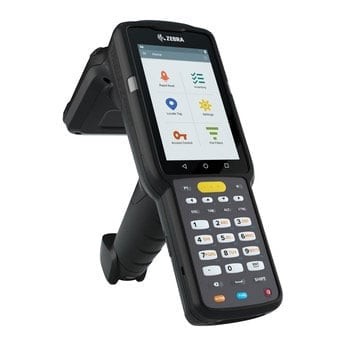 Zebra MC3330XR Mobile Computer UHF RFID, Circular Antenna, 2D Imager, 29-Key Numeric, Extended Battery, Android GMS