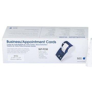 Seiko SLP-FCS2 White Business Card