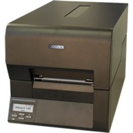 CITIZEN, CL-E720 THERMAL TRANSFER BARCODE PRINTER, 203 DPI, ETHERNET, USB, 220V, EU POWER CORD, DARK GREY, TOP LOAD image