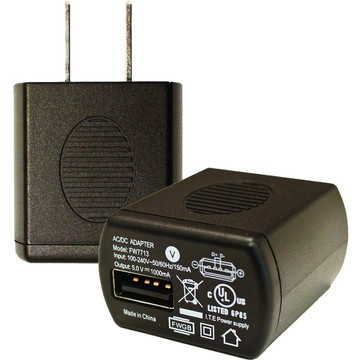 CHS SérieS 8 AC ADAPTER W/USB CONECTOR100-240V 5V/1A