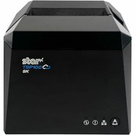 STAR MICRONICS, THERMAL PRINTER, TSP143IVUW SK GRY US, TSP100IV, FOR LINER-FREE STICKY PAPER, CUTTER, USB-C, WLAN, CLOUDPRNT, ANDROID OPEN ACCESSORY (AOA), GRY, ETHERNET AND USB CABLE, INT PS image