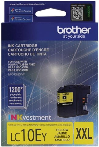 Brother LC10EY Inks