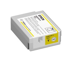 EPSON, CW-C4000, CONSUMABLES, SJIC41P(Y), YELLOW INK CARTRIDGE FOR COLORWORKS CW-C4000 image