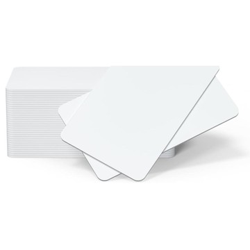 PVC Premium White Cards, 86 x 54 x 0.76 mm