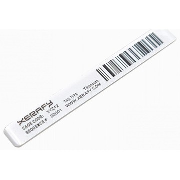 Zebra Metal Skin Titanium Ultra-Small RFID Tag
