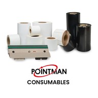 Pointman 66200740 YMCKO Colour Ribbon (200 Prints) image