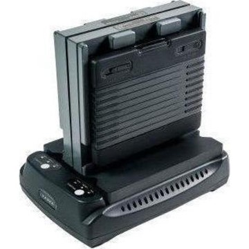 Zebra battery charging station, 2 slots