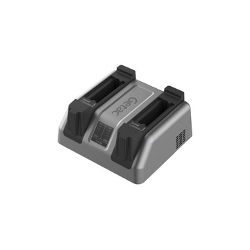 Dual-Bay Battery Charger, UK Configuration, for Getac F120, V120, G140