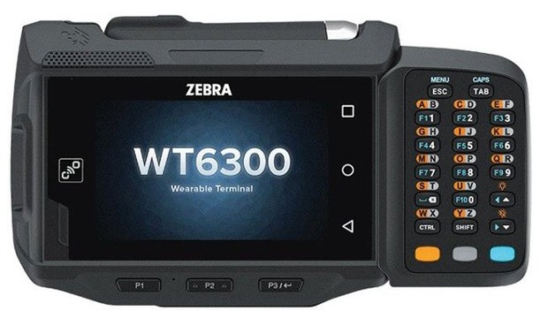 Zebra WT6300 Wearable Computer, Android 11, 3.2 in Display, 3GB RAM, 32GB Flash, IP65, Bluetooth 5.0