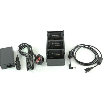 Zebra charging station, 3 slots, UK