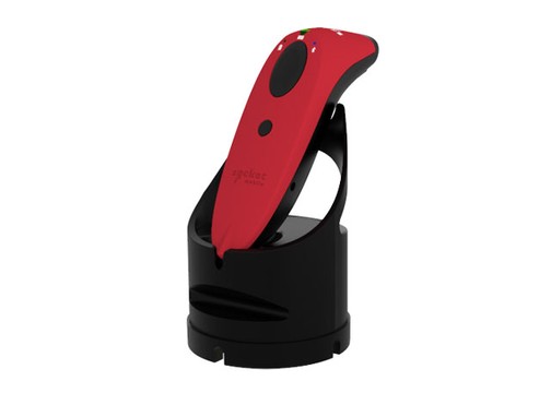 SOCKETSCAN S720 LINEAR BARCODE PERP QR CODE READER RED BLACK DOCK
