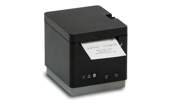 Star Micronics mC-Print3, Cutter, USB, Lightning, External Power Supply Included, WiFi, CloudPRNT, Black