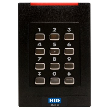 HID RK40 ICLASS KEYPAD READERBLACK, FIPS