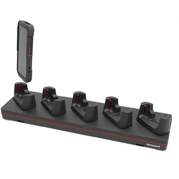 HONEYWELL, ACCESSORY, CT45 BOOTED 5 BAY UNIVERSAL DOCK, CHARGE UP TO 5 PIECES OF CT45/CT40/CT45XP/CT40XP. KIT INCLUDES 5 BAY UNIVERSAL DOCK, BOOTED CT40 CUP, POWER ADAPTER & US POWER CORD