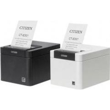 Citizen CT-E301 Thermal Receipt Printer Direct Thermal, 203 dpi, 250 mm/s, USB/RS232/Ethernet, Cutter, Disinfectable