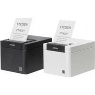 Citizen CT-E301 Thermal Receipt Printer Direct Thermal, 203 dpi, 250 mm/s, USB/RS232/Ethernet, Cutter, Disinfectable image