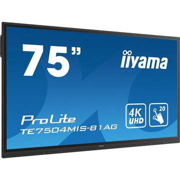 iiyama ProLite TE7504MIS-B1AG, 190.5 cm (75''), infrared, 4K, black, Android