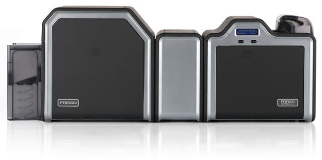 HID FARGO Connect Enabled HDP5000 - Dual-Sided Printer and Two Material Laminator with HID Prox, iCLASS (SE), MIFARE/DESFire, and Seos Smart Card Encoder (OMNIKEY 5127 - USB ONLY)