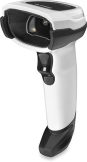 Zebra DriverScan 2D Elite Barcode Scanner Standard Range 1D/2D Imager, Driver's License Parsing, Nova White, LCD Display Reading image