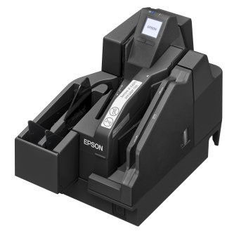 EPSON, TM-S2000II, DESKTOP CHECK SCANNER, EPSON BLACK, USB, 225 DPM, 2 POCKETS, USB HUB & MSR READER