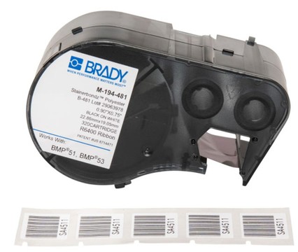 Étiquettes Brady M194-481
