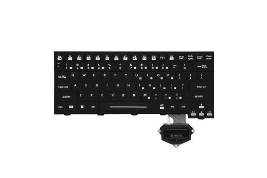 PANASONIC US, ACCESSORY, RUBBER KEYBOARD (US), FZ-40, FEATURES COLOR SELECTABLE BACKLIGHT WITH 4 LEVELS OF BRIGHTNESS