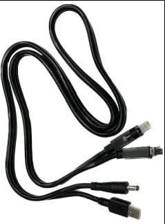 ET4X Charge and Communication Y cable, allows to