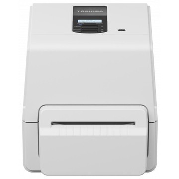 TOSHIBA TEC, DESKTOP THERMAL TRANSFER PRINTER, 4" 200 DPI  7 IPS - DESKTOP THERMAL TRANSFER/CENTER - WHITE - FLAT HEAD/PEELER - ETHERNET/USB - ZEBRA