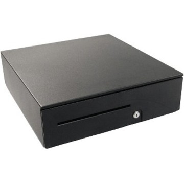 Apg, Series 100, Cash Drawer, Ethernet Interface W/Barcode, Audible Alert, Lp Features, Black, 16X16