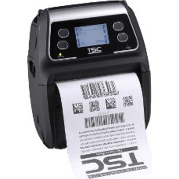 TSC Alpha-4L Tragbarer Etikettendrucker LCD, 32MB DRAM, 16MB Flash, USB, MFi Bluetooth 4.0, IP54