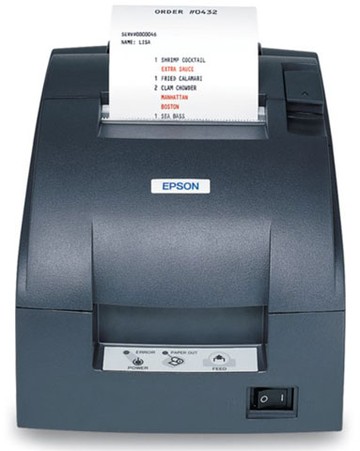 Epson TM-U220B Dot Matrix Receipt Printer Wi-Fi, Serial, Auto Cutter, 6.0ips, 9pin
