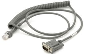 Zebra connection cable, RS-232, Nixdorf