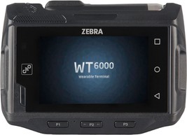 Zebra WT6000 Wearable Computer Touchscreen, 3.2", 2GB, 8GB, Android 7.1.1, IP65 image