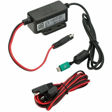 RAM, 10-30VDC In 5-15VDC Out Type C Male PD Hardwire Charger
