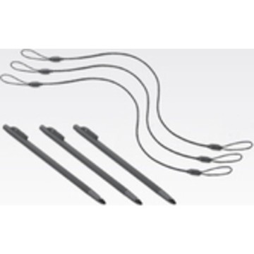 Stylus and Elastic Tether pack of 3, for Zebra MC55/MC65 and MC67