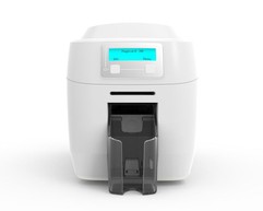 image Imprimante de cartes d'identité Magicard 300 recto verso, 300dpi, USB/Ethernet, déchiquetage numérique, HoloKote, chargeur de 100 cartes